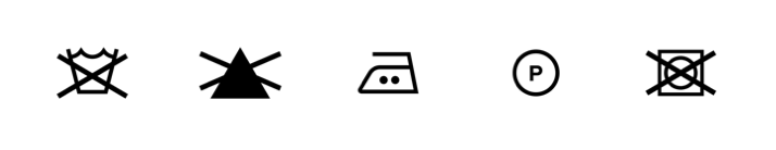 Pflegeetikett BOBBY Flares Black