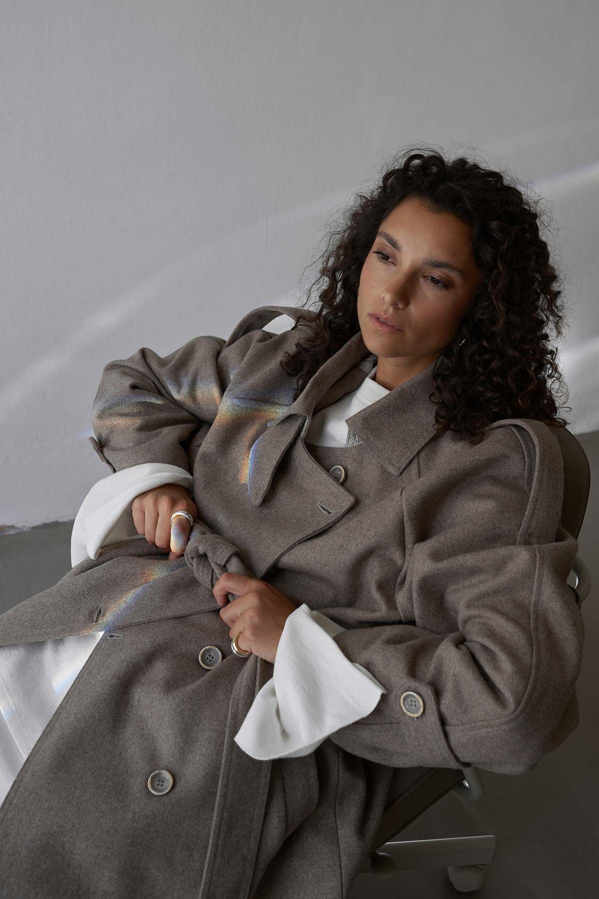 CADY Trenchcoat Taupe