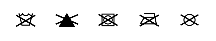 Pflegeetikett BUFFY Mini Bag Sand