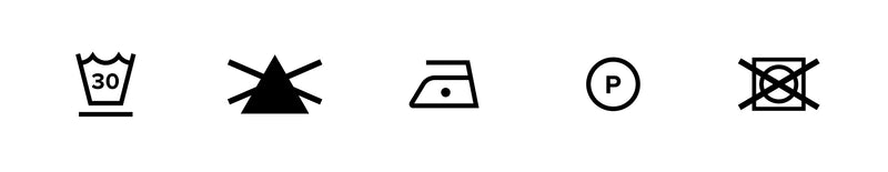 Pflegeetikett SAHARA Flares Black