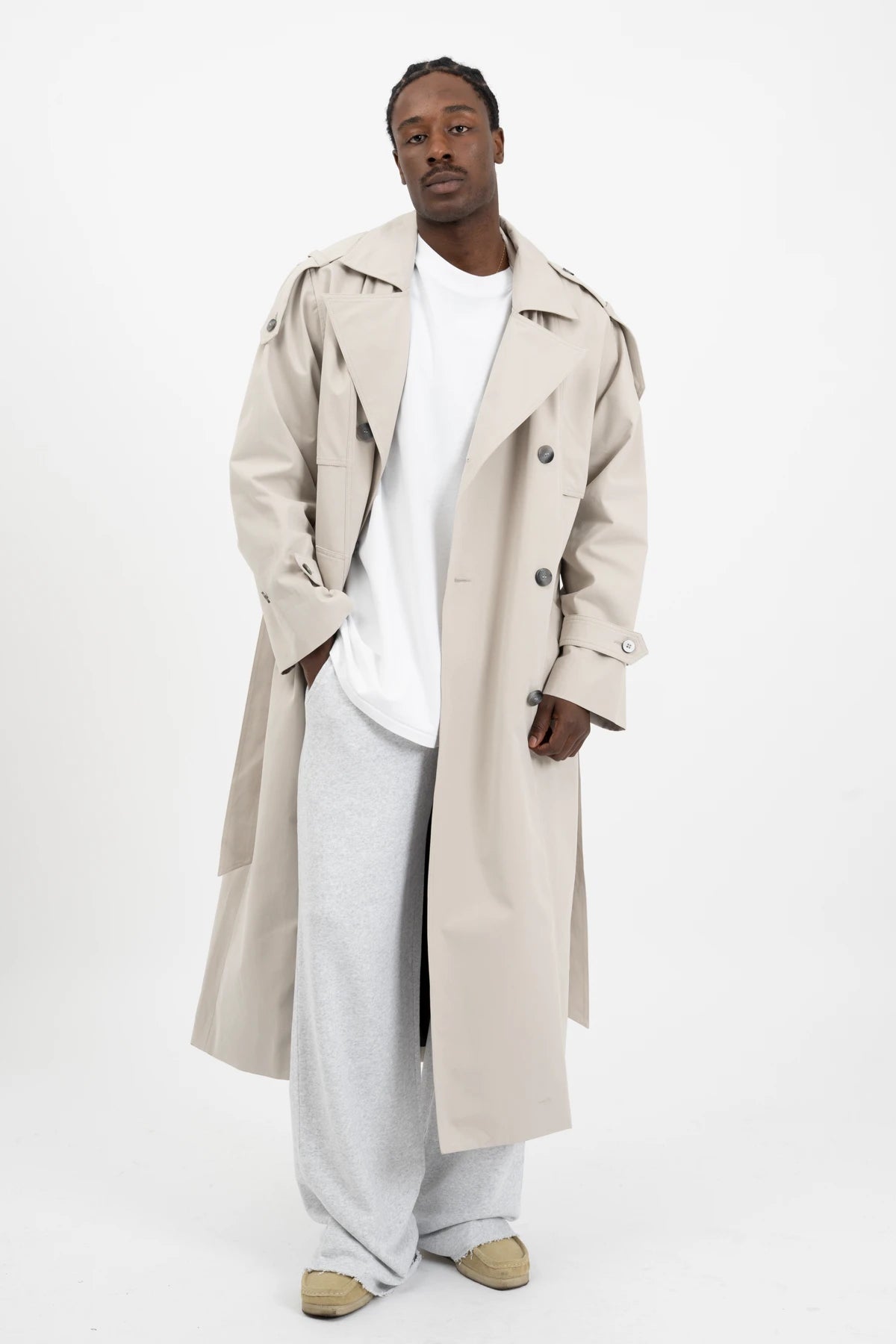 CORI Trenchcoat Greige