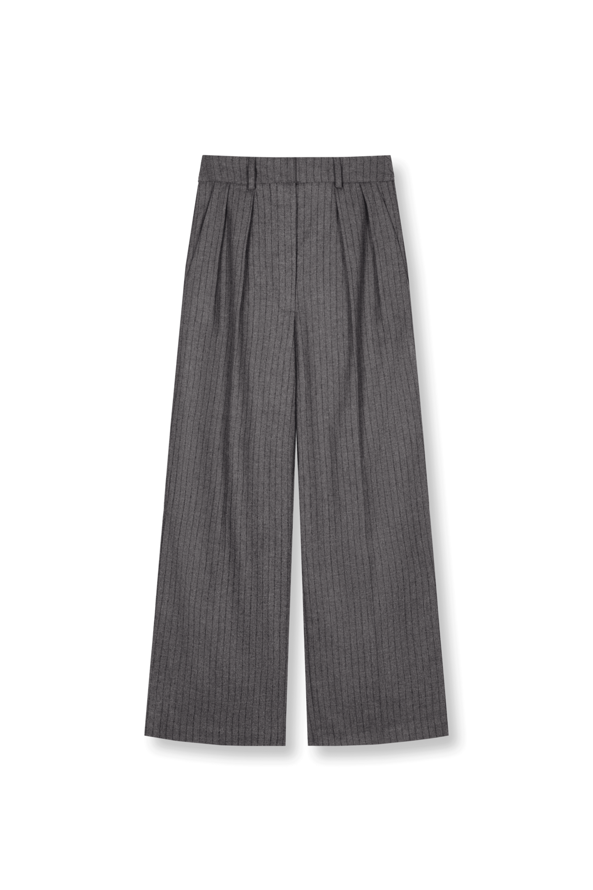 BENJA Flares Pinstripe Grey