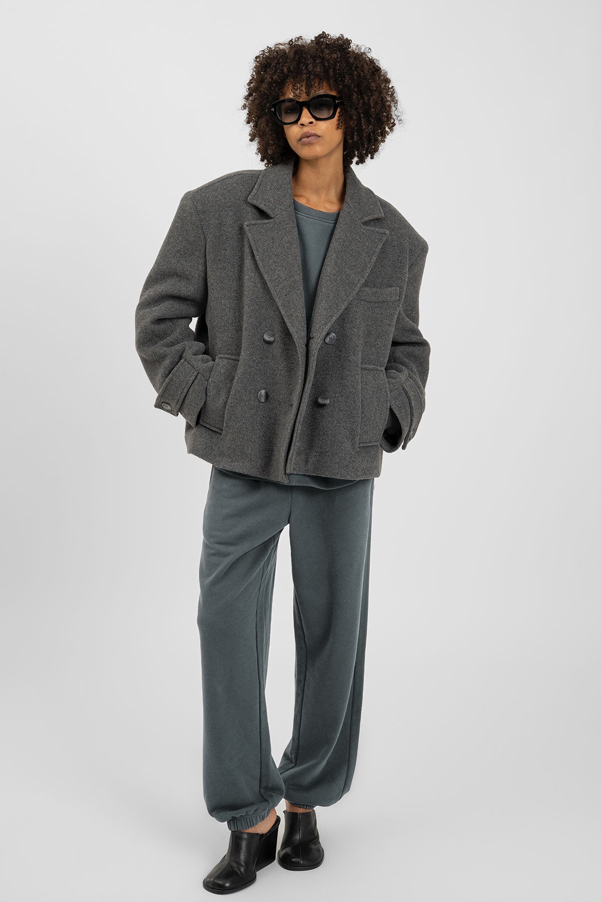 JAMYNA Jacket Dark Grey