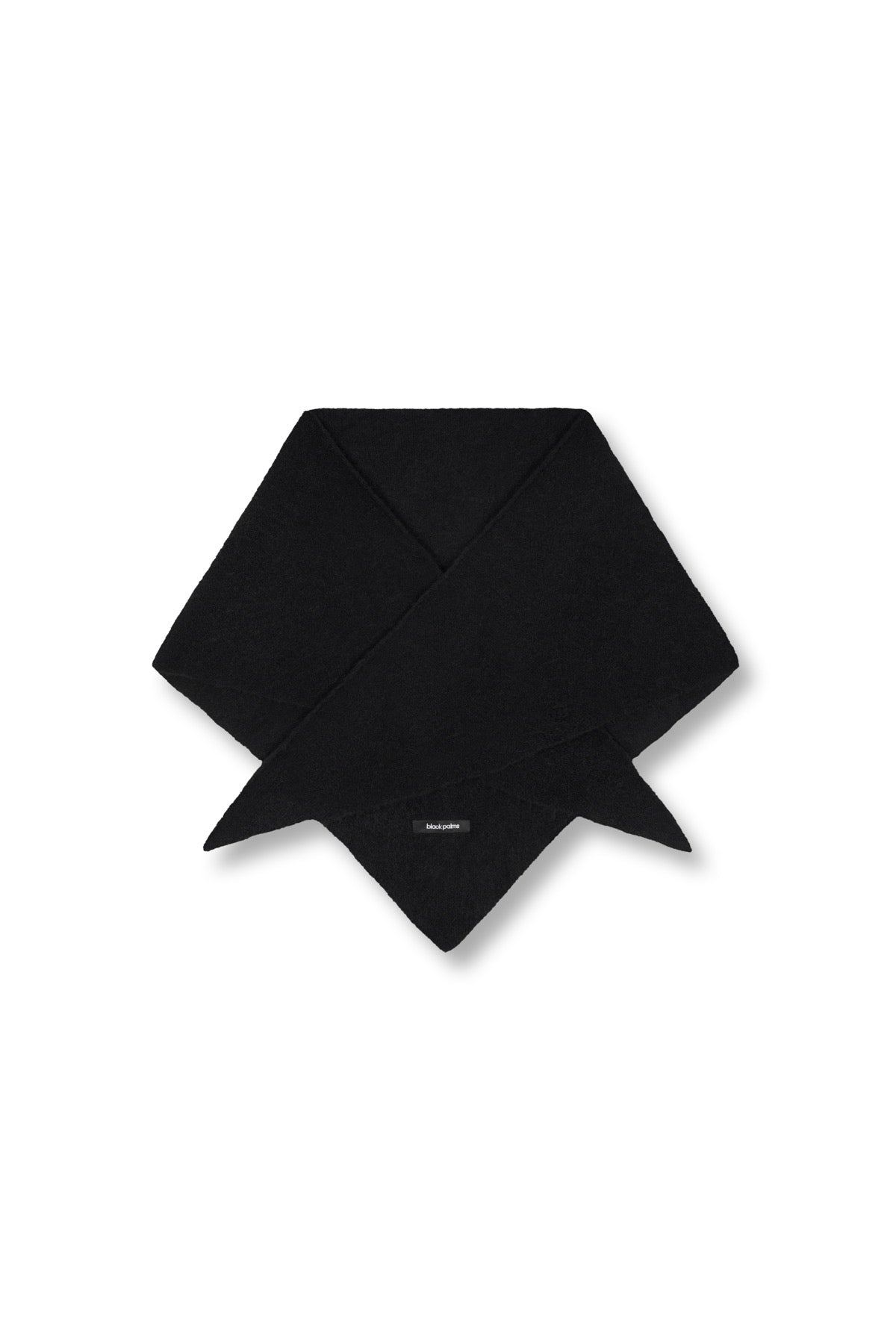 TRIANGLE Maxi Scarf Black