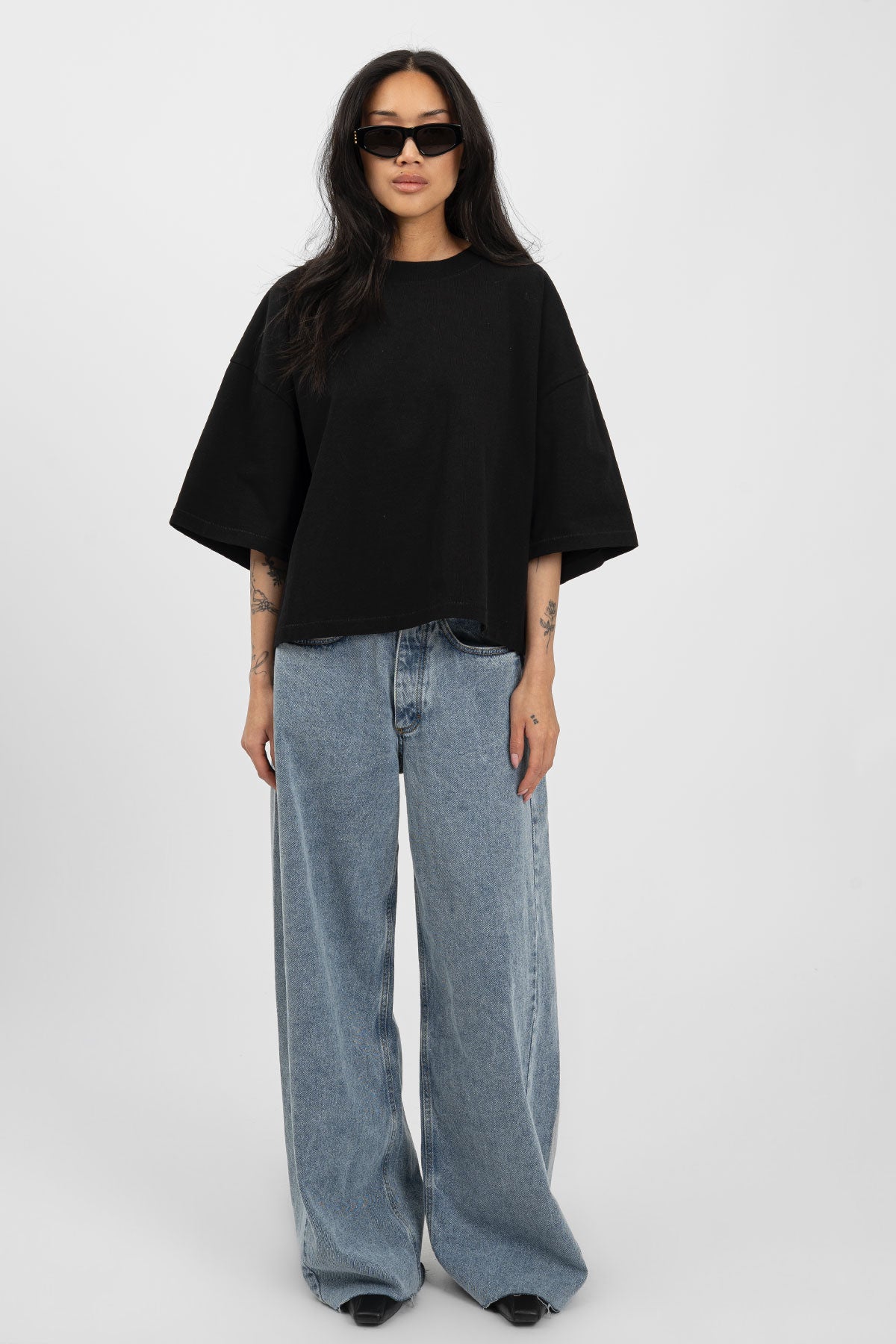 bp HEAVY 007 Boxy Tee Black