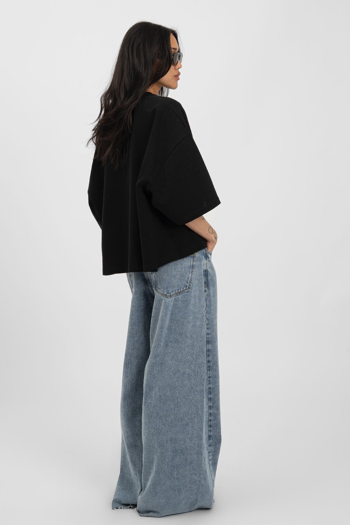 bp HEAVY 007 Boxy Tee Black