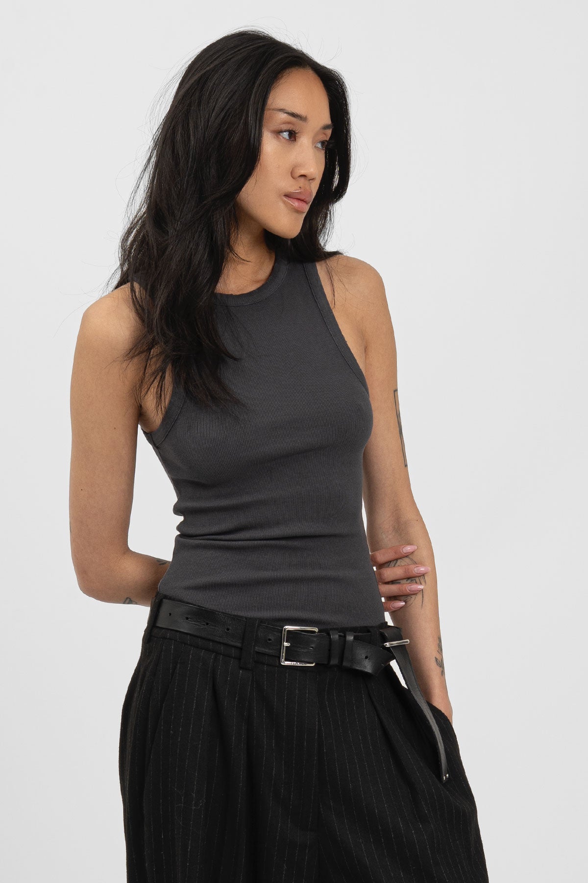 bp THICK 018 Top Anthracite