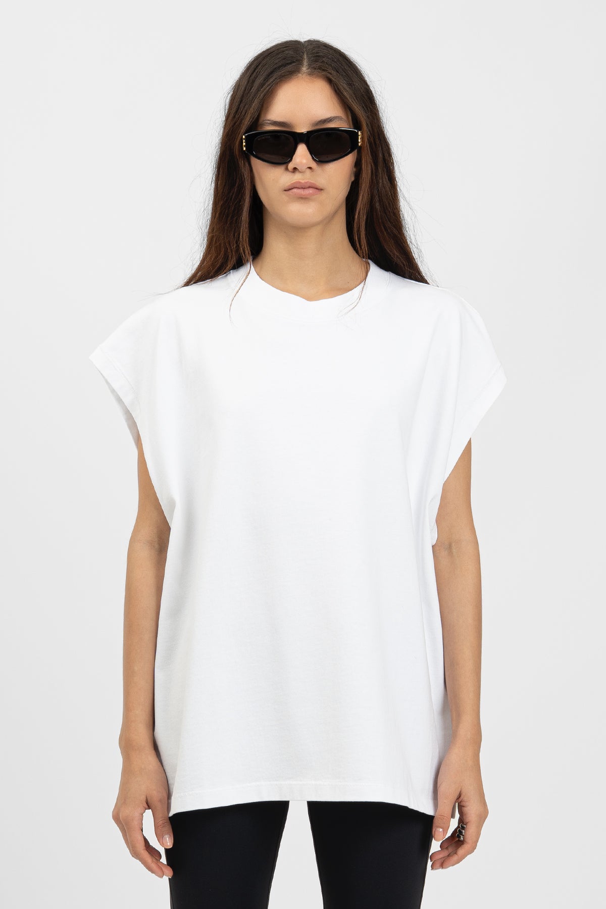 bp HEAVY 013 Sleeveless Tee White
