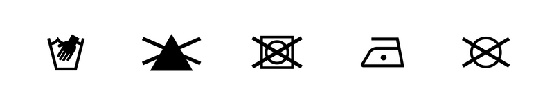 Pflegeetikett MARCI Dress Black