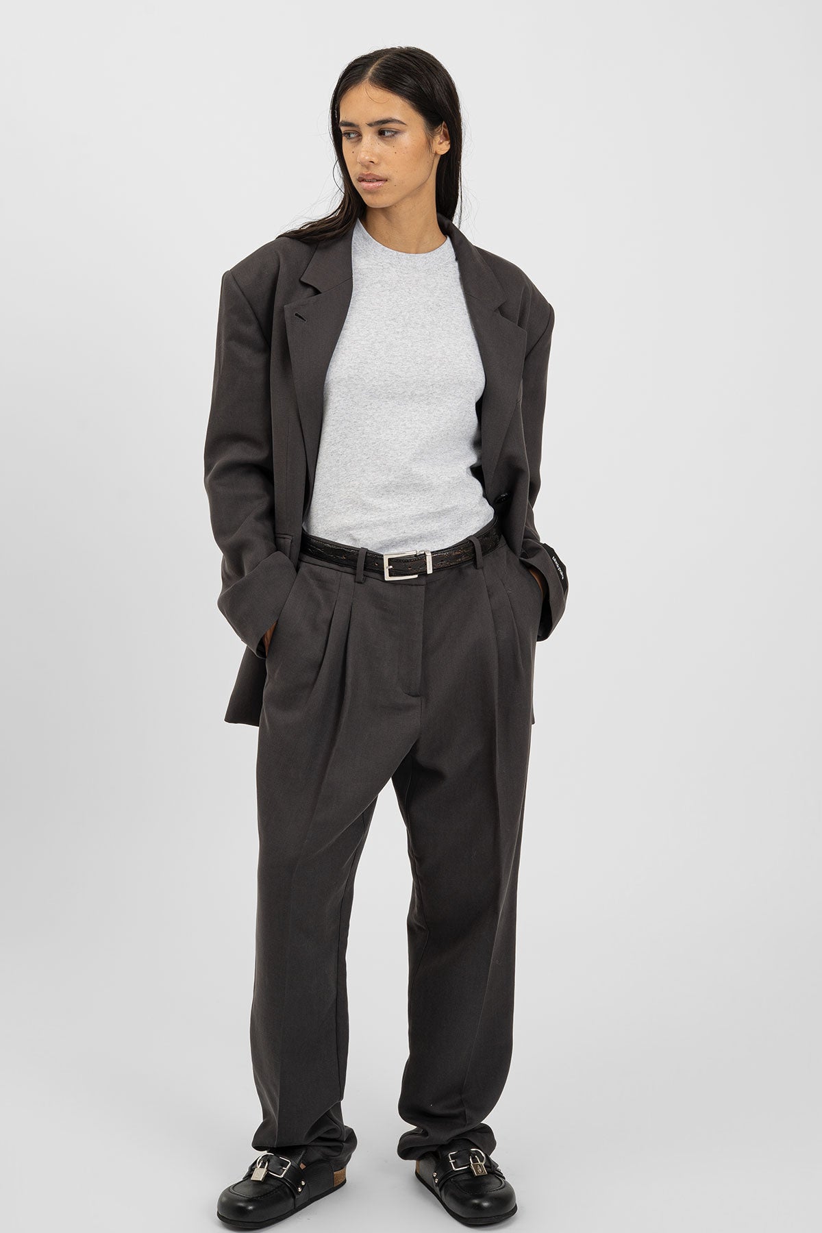 BOBBY Pants Anthracite