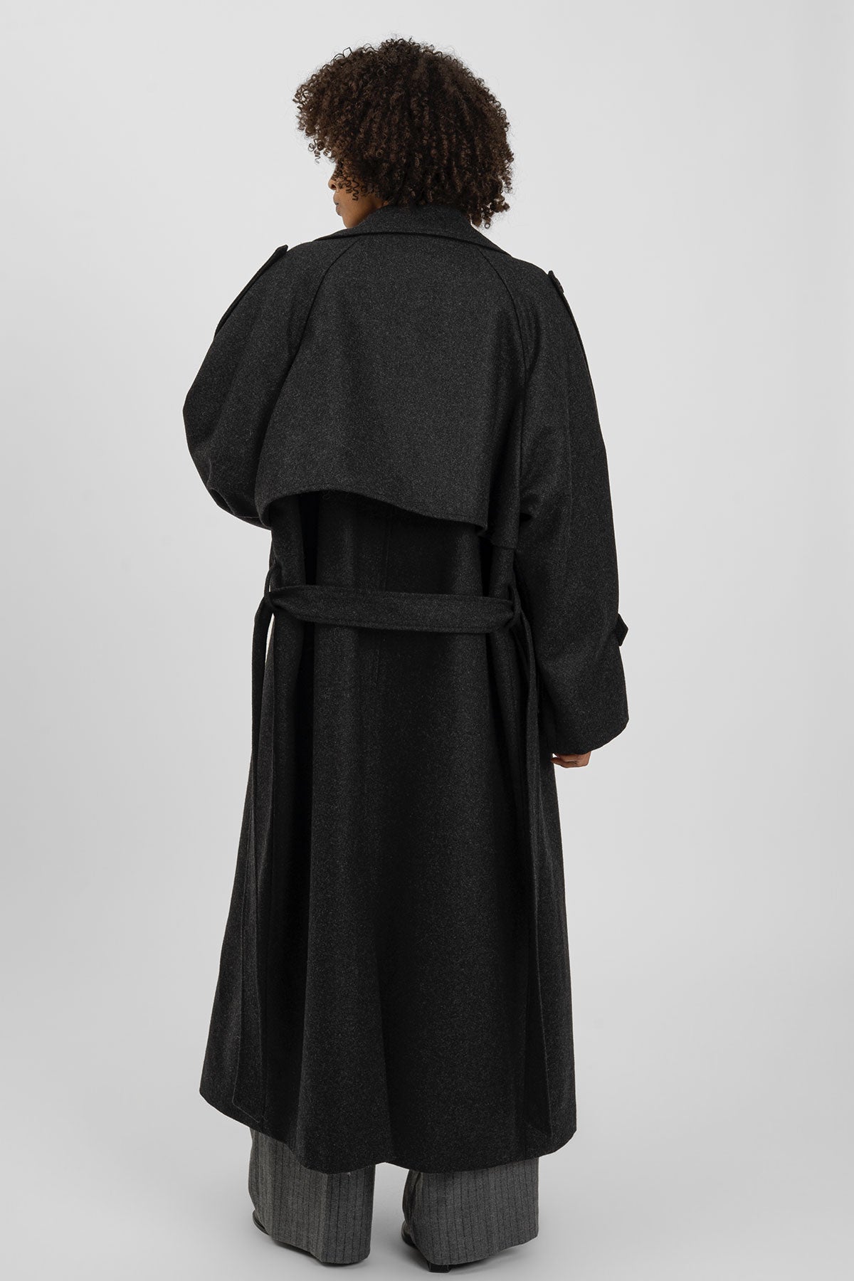 CADY Coat Dark Anthracite