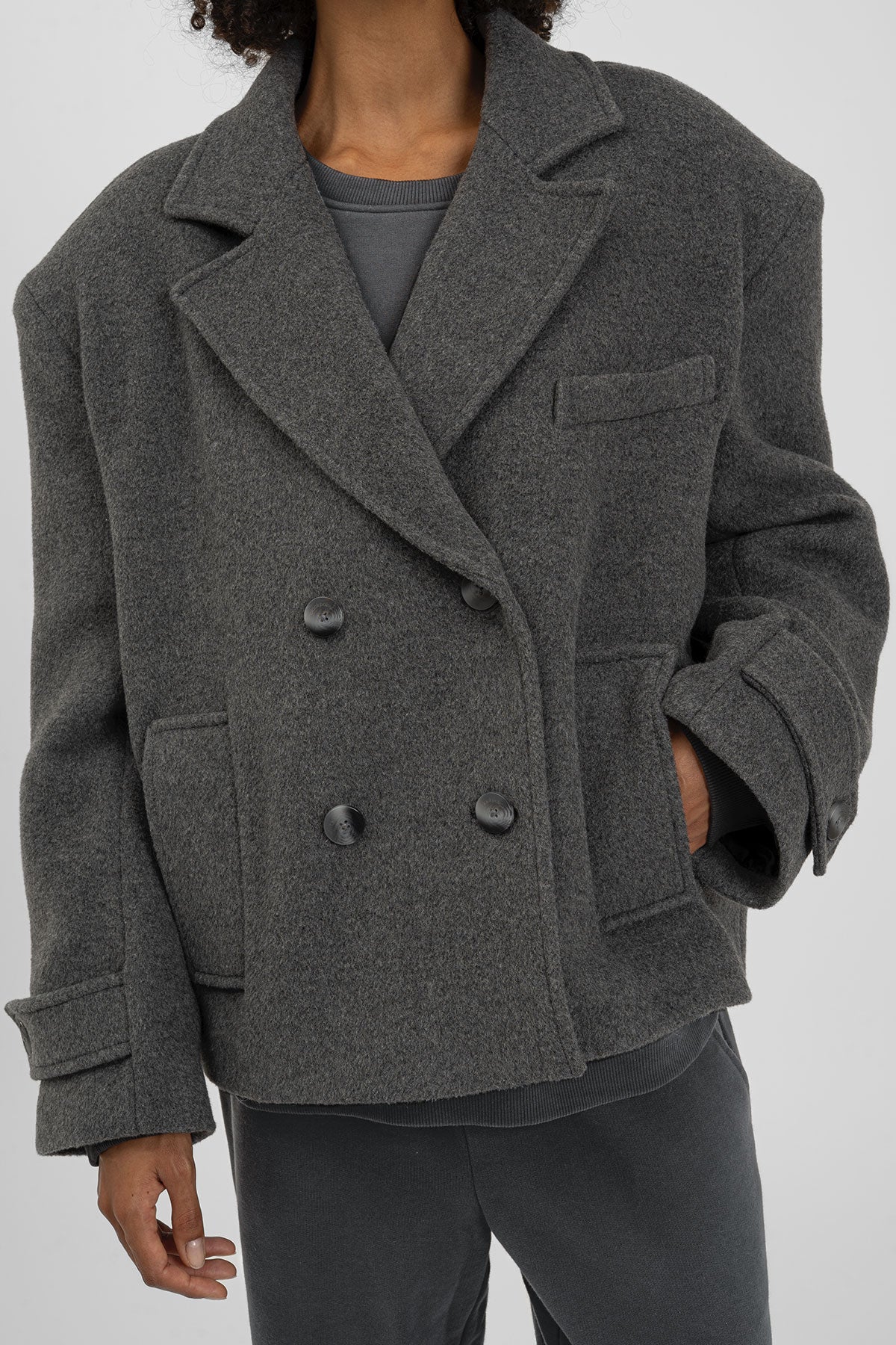 JAMYNA Jacket Dark Grey