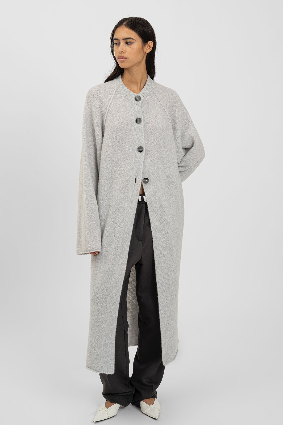 MAEXIN Cardigan Grey