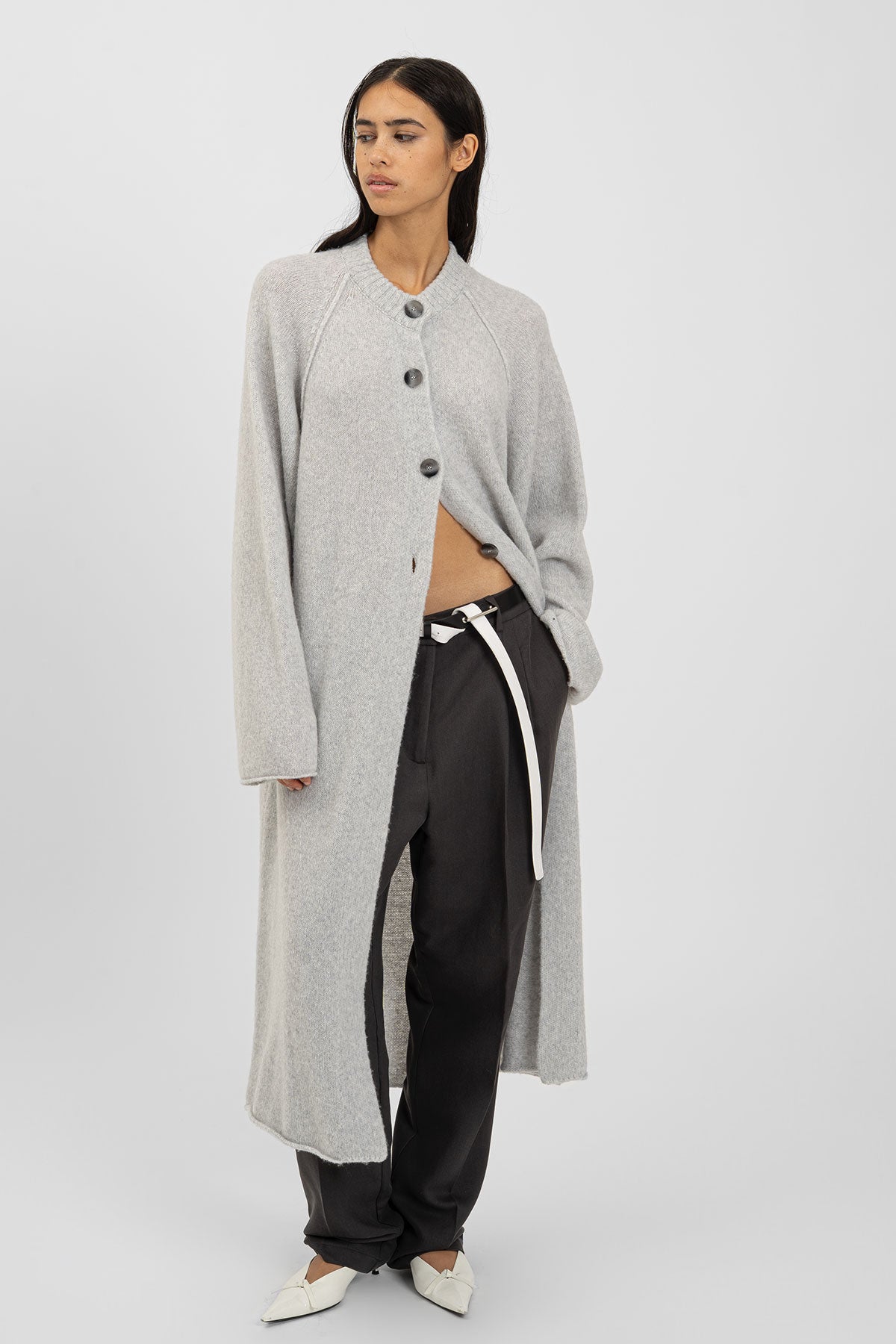 MAEXIN Cardigan Grey