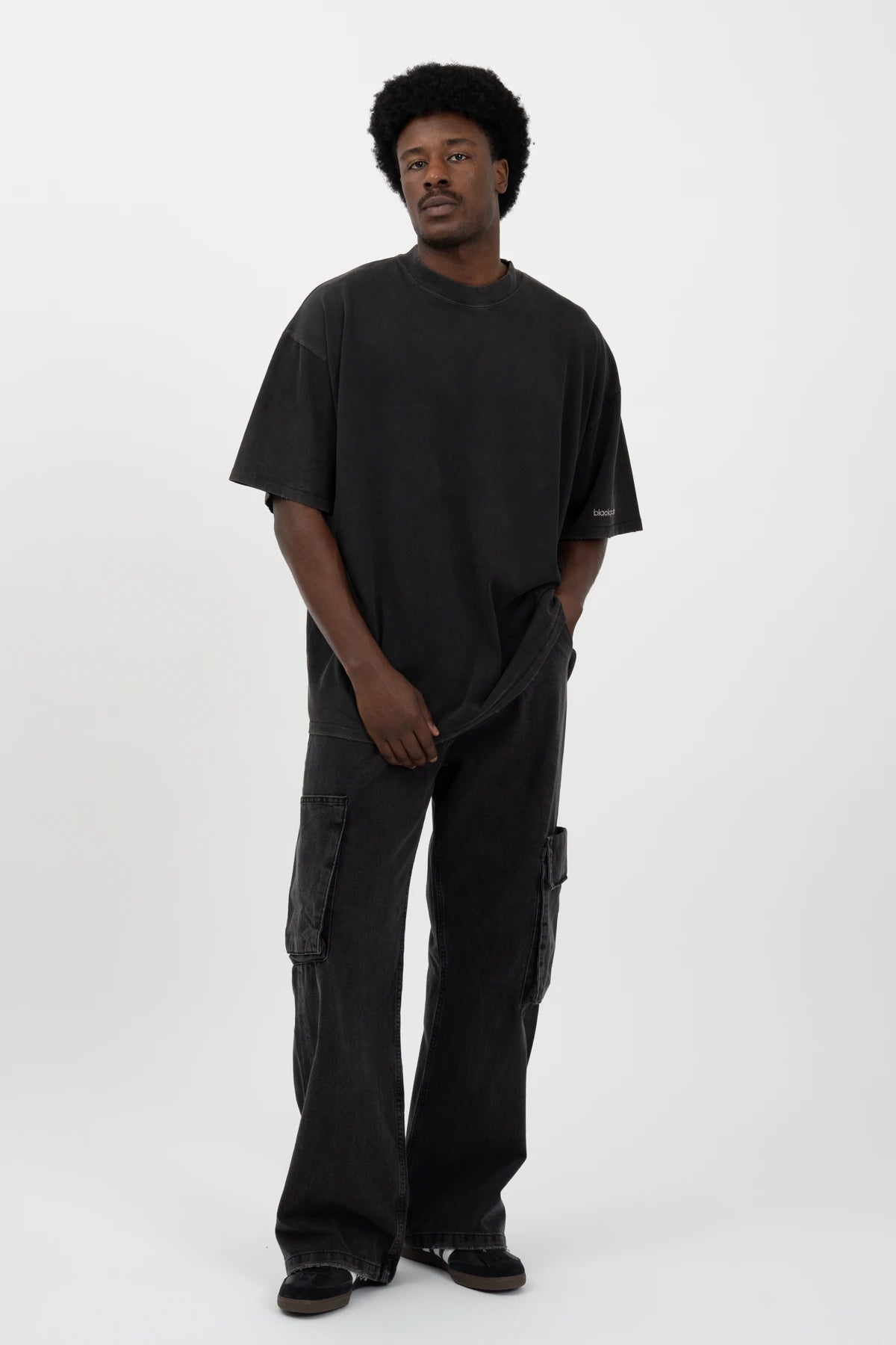 bp ICONIC 001 Tee Faded Black