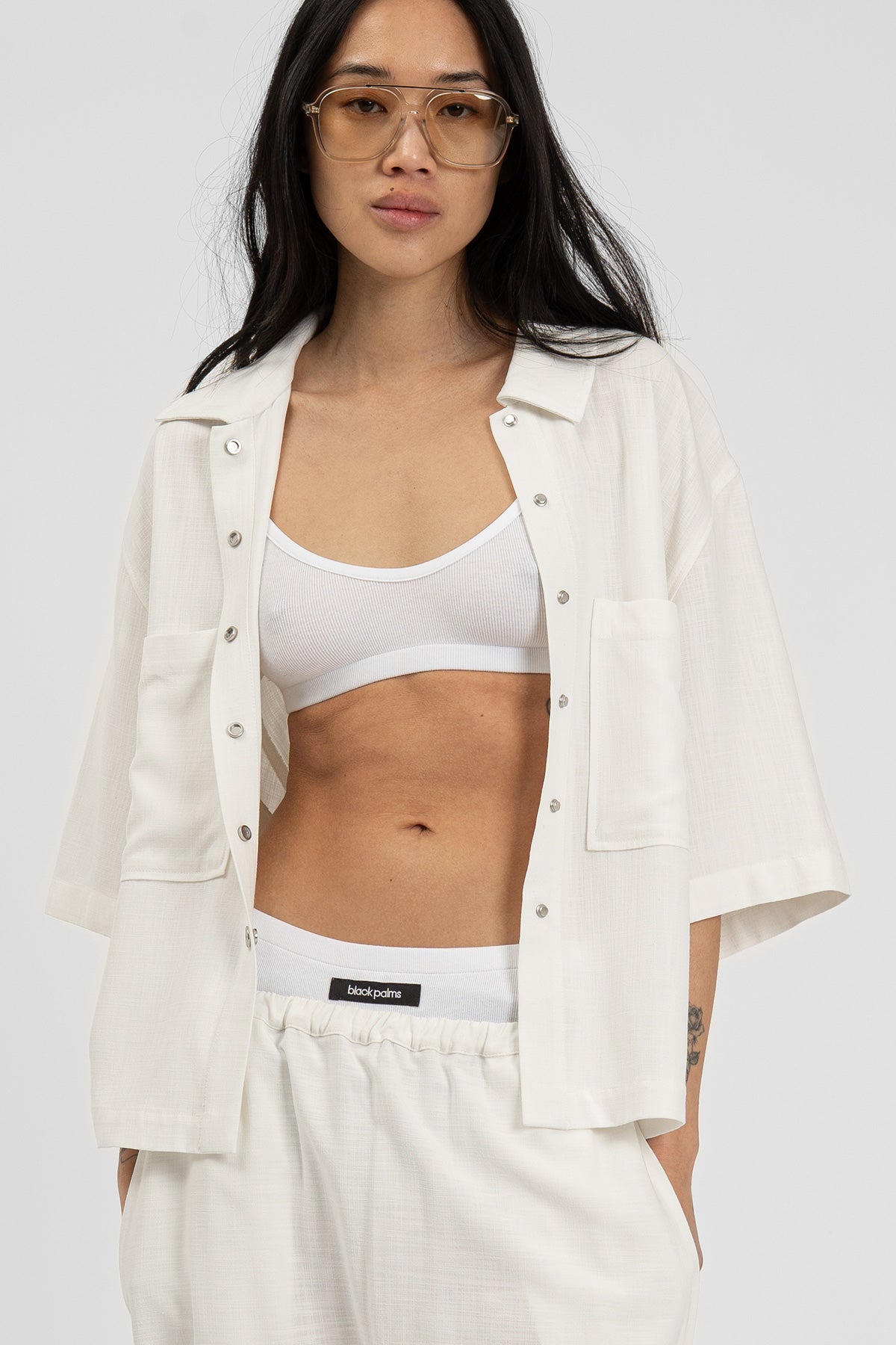 bp Bralet White