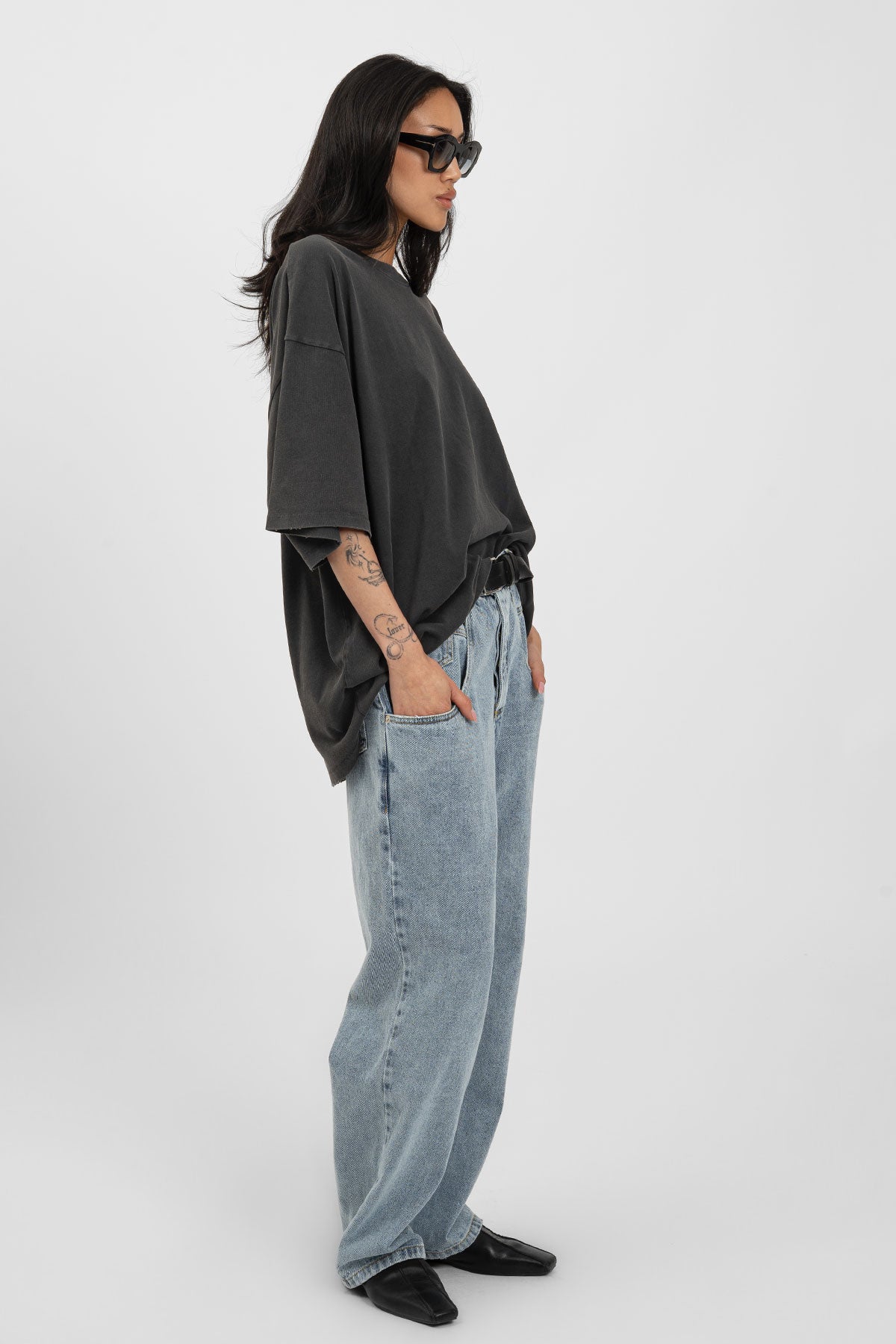 bp ICONIC 001 Tee Faded Black