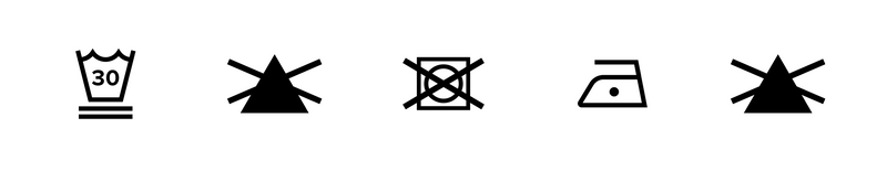 Pflegeetikett bp 1.0 Bra Black